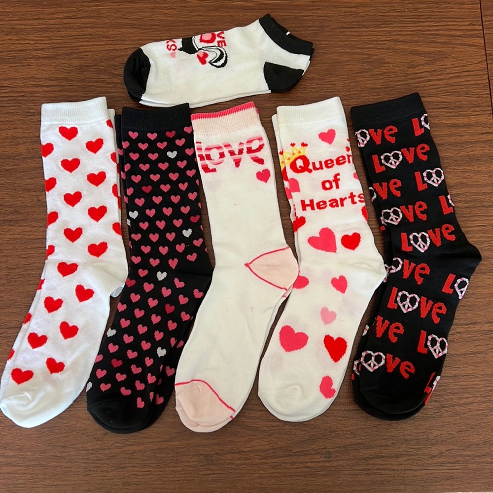 New Love/ Valentine’s Day Socks